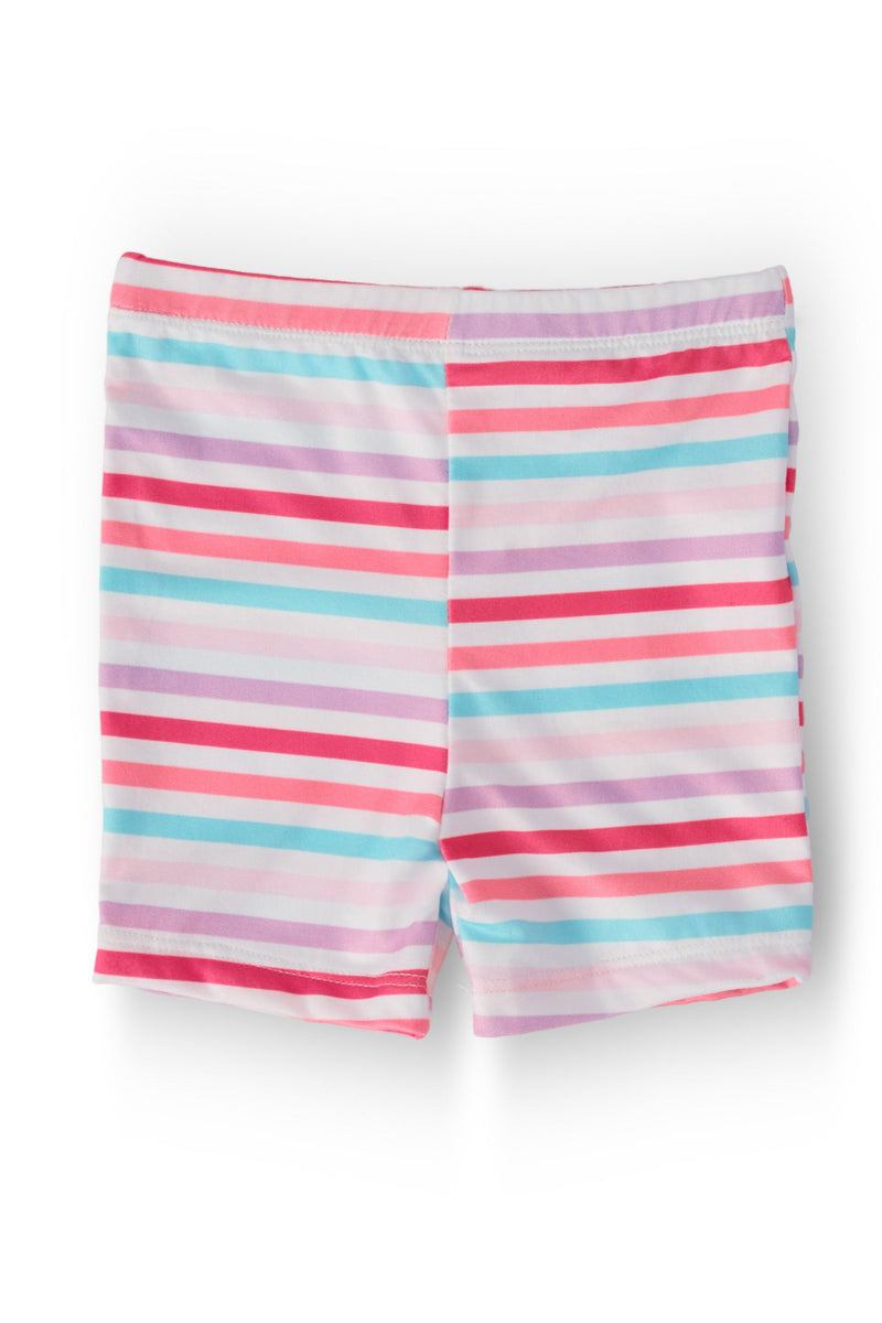 Pastel Stripes Twirl Shorts