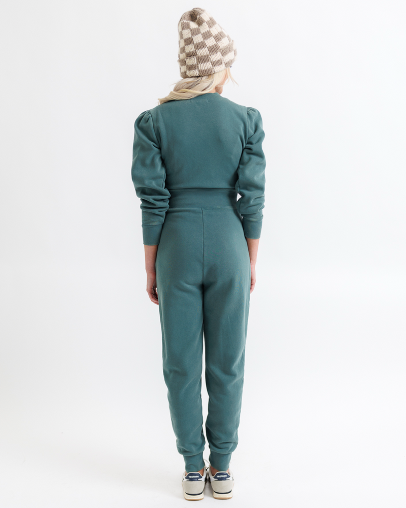 Perfect Balance Puff Sleeve Jumpsuit