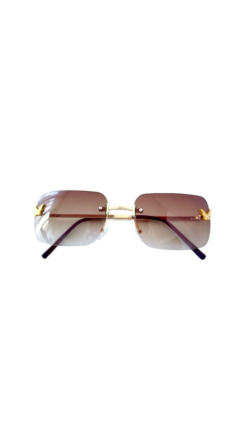 Papillon Silver Sunglasses