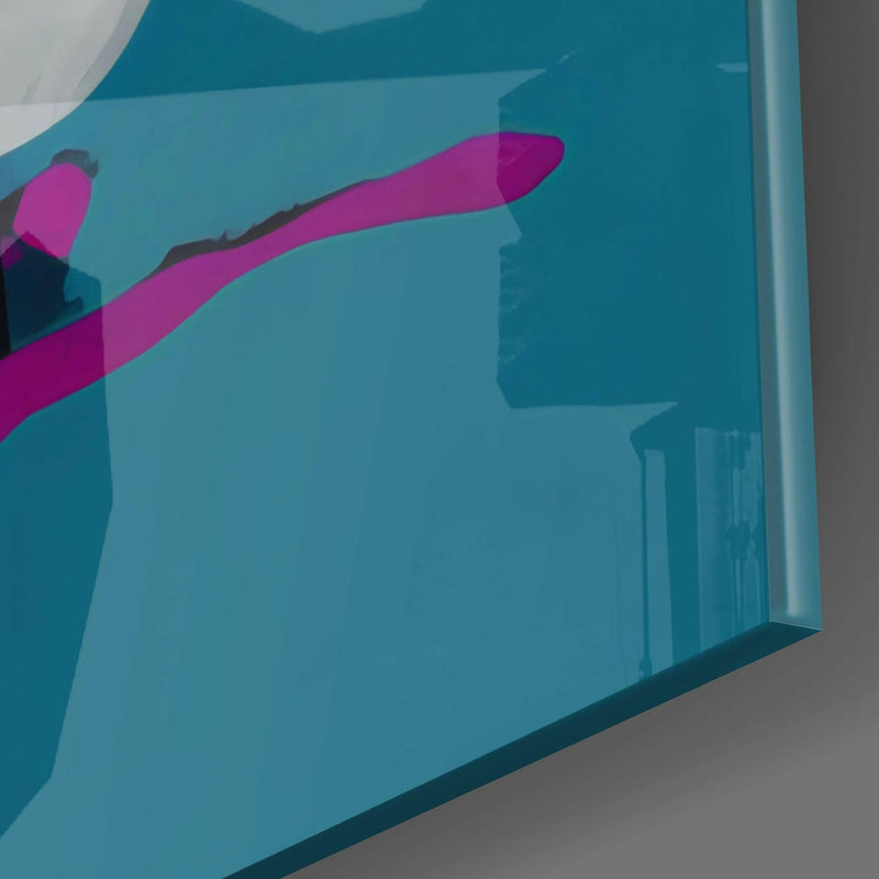 Picasso's Mind Glass Wall Art  || Designer Collection