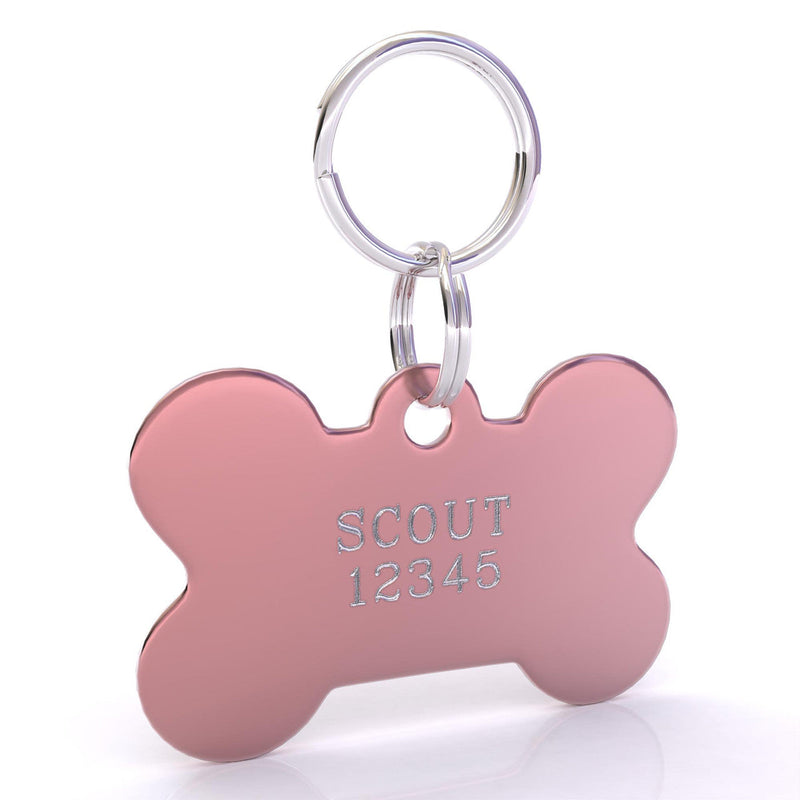 HyperLite Bone Dog ID Tag with Engraving
