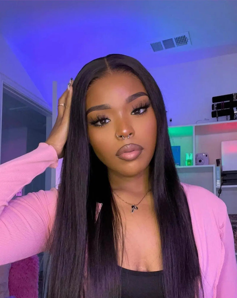 Pre Cut | No Glue | Bone Straight | Glueless | Human Hair | Brazilian |  Ready To Wear | Preplucked
