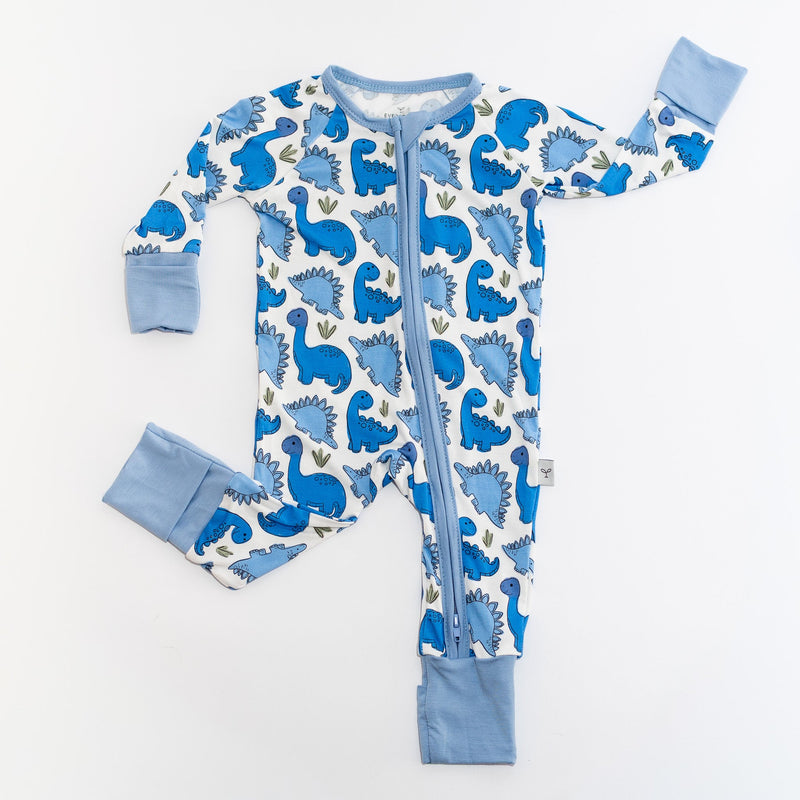 Baby Bamboo Zippered Romper