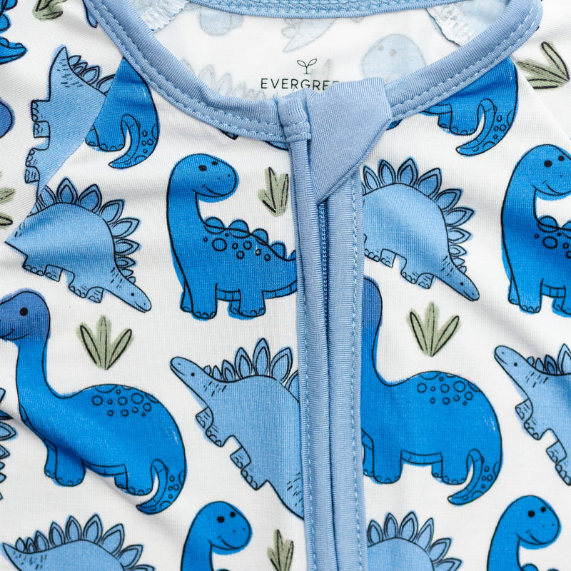 Baby Bamboo Zippered Romper