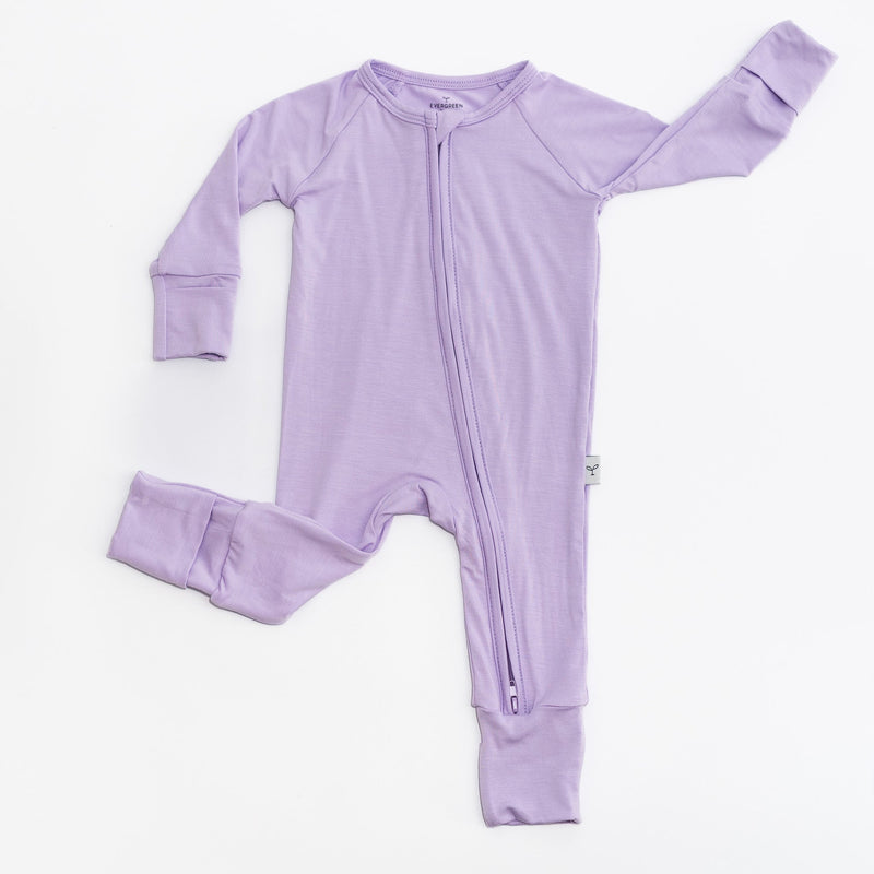 Baby Bamboo Zippered Romper