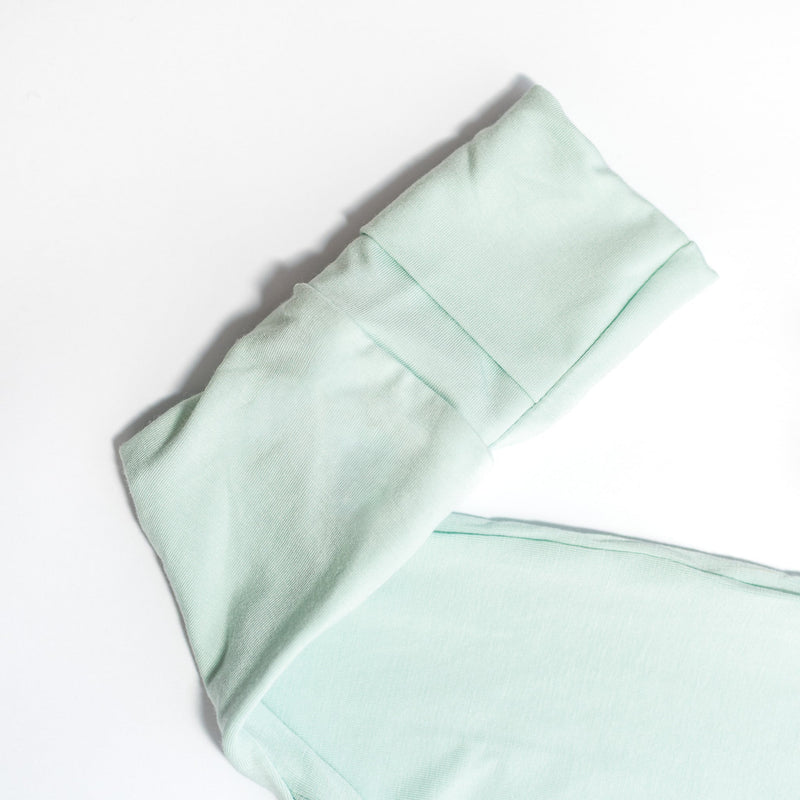 Baby Bamboo Zippered Romper