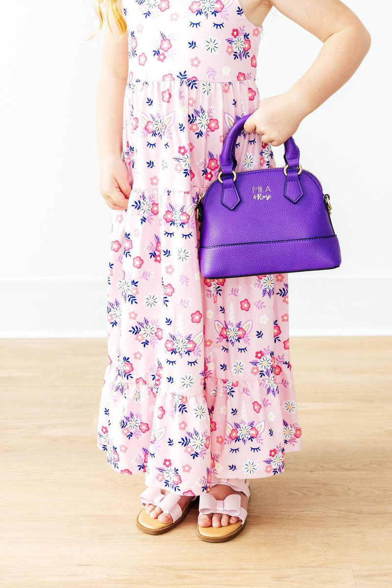 SALE Retro Daydream Ruffle Maxi Dress