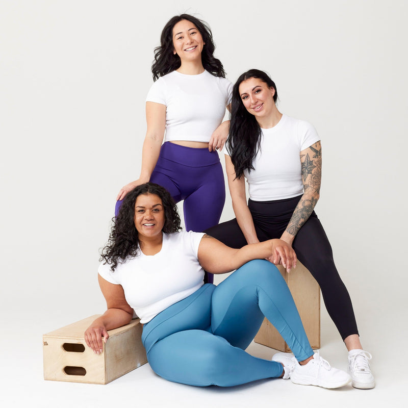 High-Rise Leggings - Rich Teal