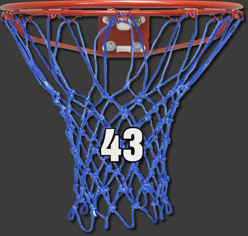 Krazy Netz Playerz Numbered Basketball Rim Net