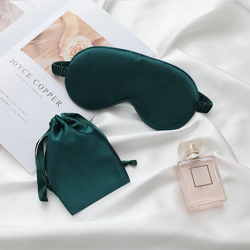 Silk Cotton Padded Eye Mask | Full Cover Light Block