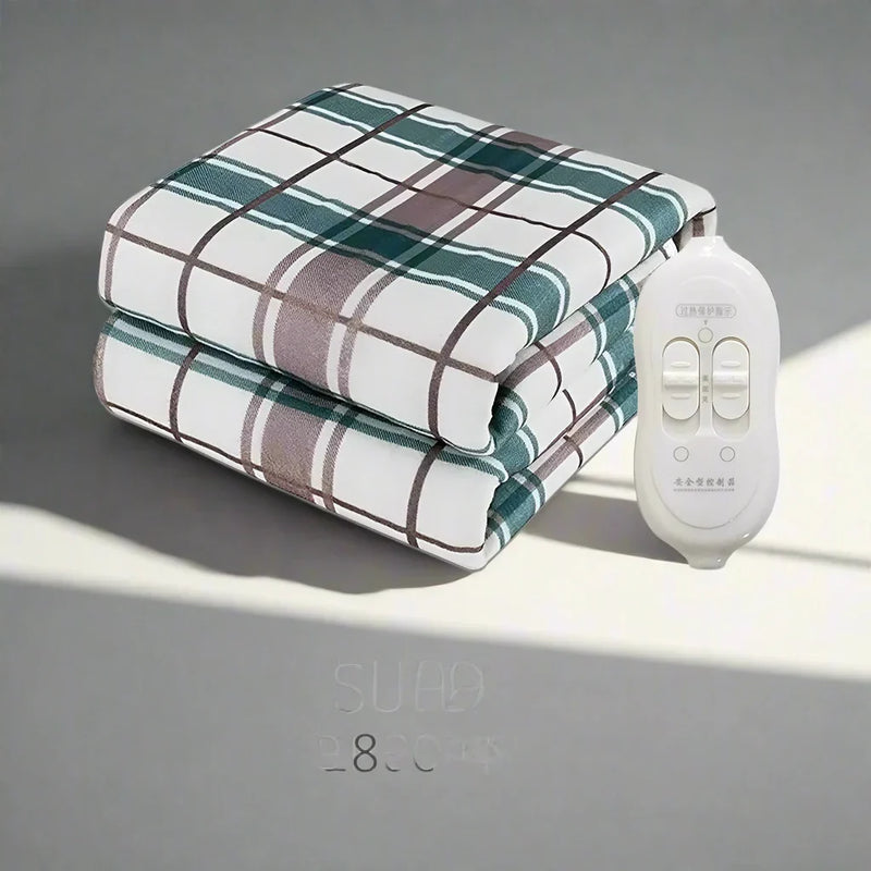 Electric Blanket with Adjustable Heat for Winter Comfort