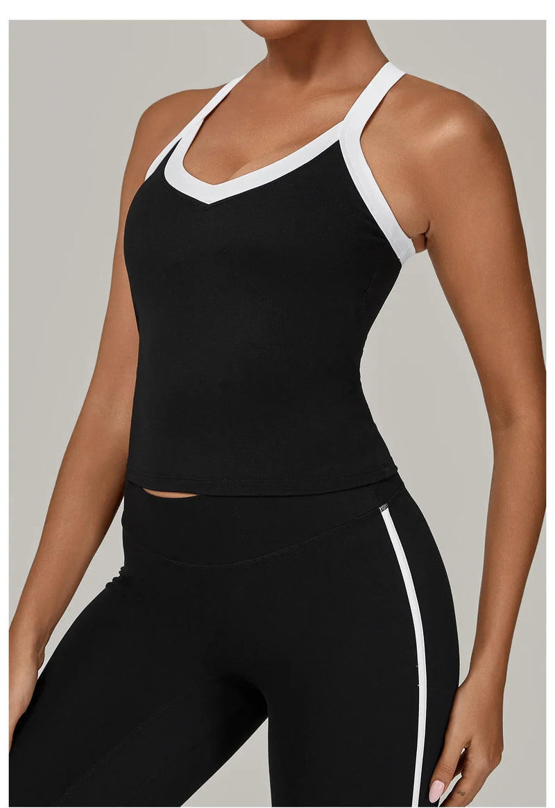 Yoga Sports Underwear Women Breathable Shock Proof Gym Workout Fitness Push Up Top High Support Yoga Running Active Vest Bra