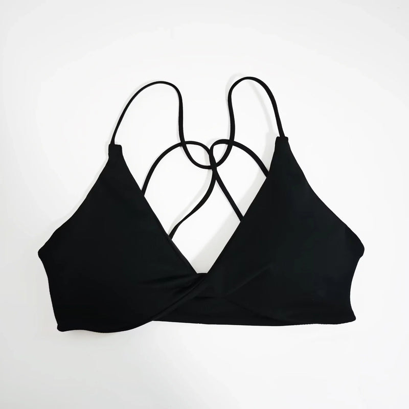 NCLAGEN Vision Twist Front Sports Bra High Support Push-up Gym Underwear Cross Thin Strap Workout Fitness Running Sexy Yoga Top