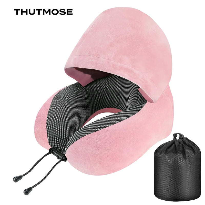 Travel Pillow - Neck Pillow with Hood