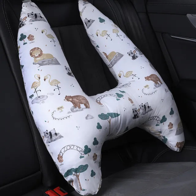 Adorable Kids Animal Travel Pillow for Comfy Journeys