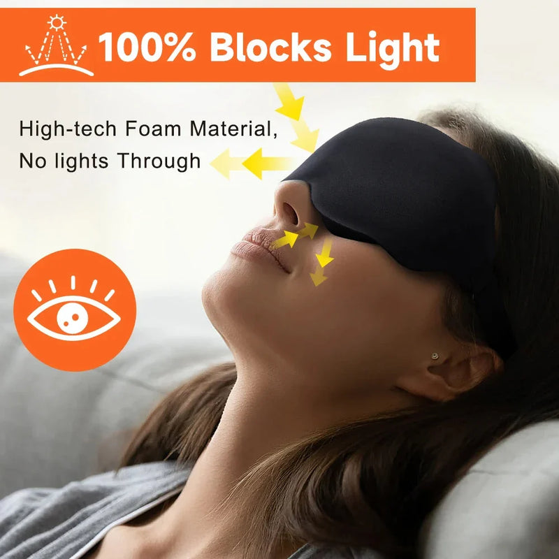 3D Contoured Sleep Mask