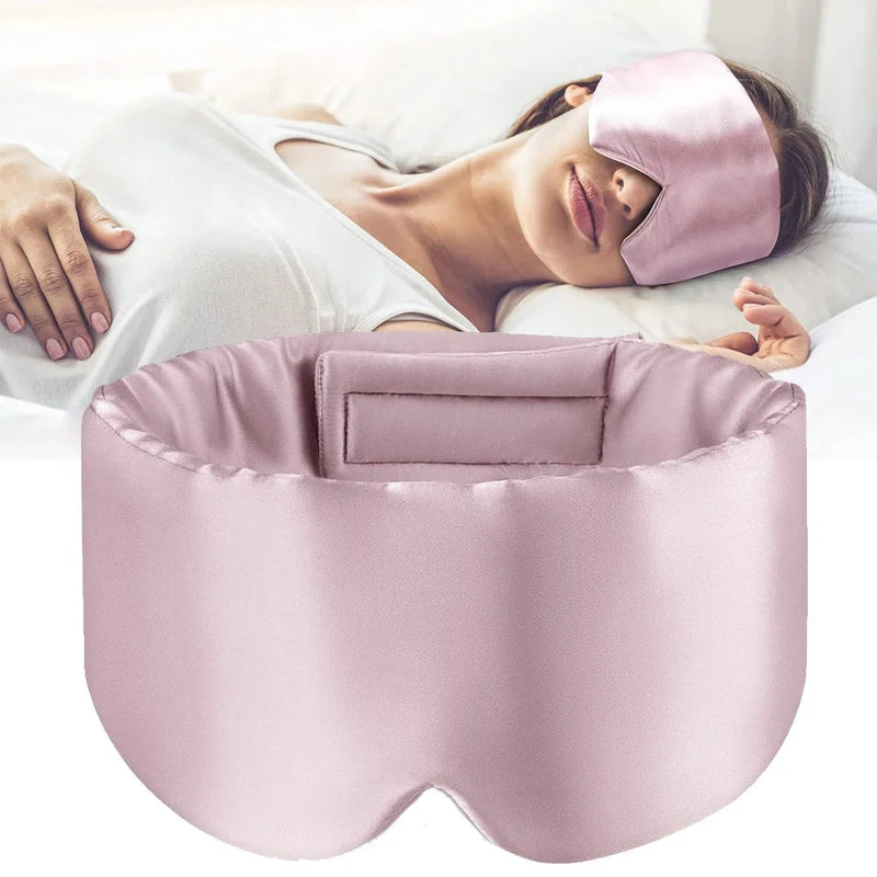 Mulberry Silk Sleeping Mask – Soft Padded Light-Blocking Eye Mask