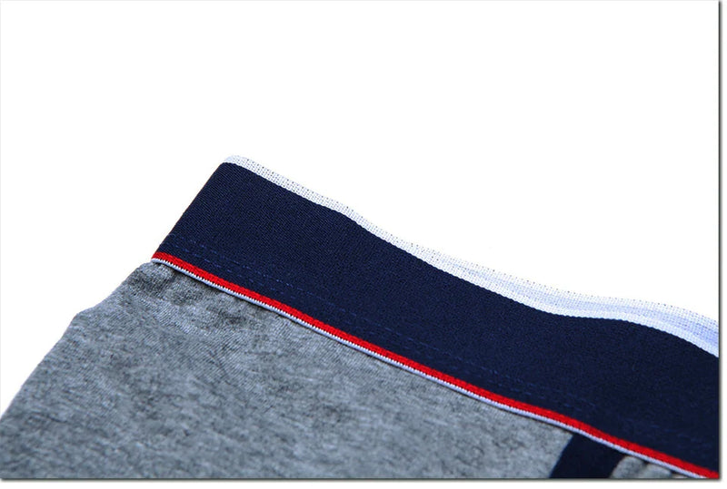 4Pcs Men's Cotton Underpants Sexy Boxers