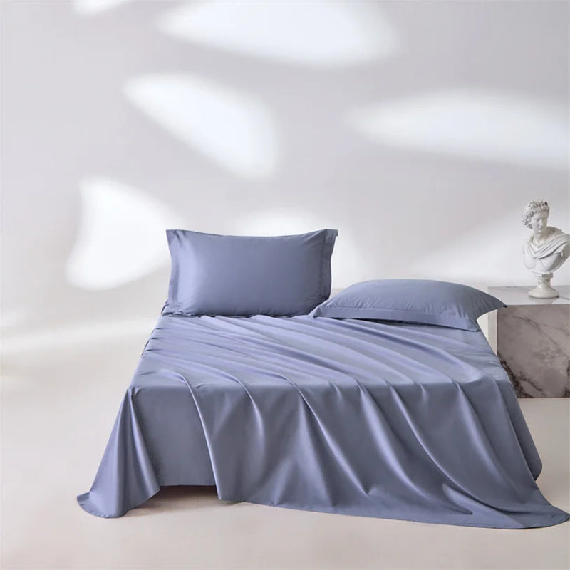 1Pc 100% Egyptian Cotton Flat Sheet High Quality 800 Thread Count Pure Cotton