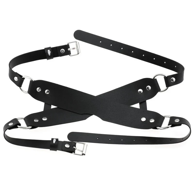 Adult Games BDSM Bondage Set Women Restraints  Adjustable Handcuffs Ankle Straps Fetish No Vibrator Erotic Accessories Sex Shop