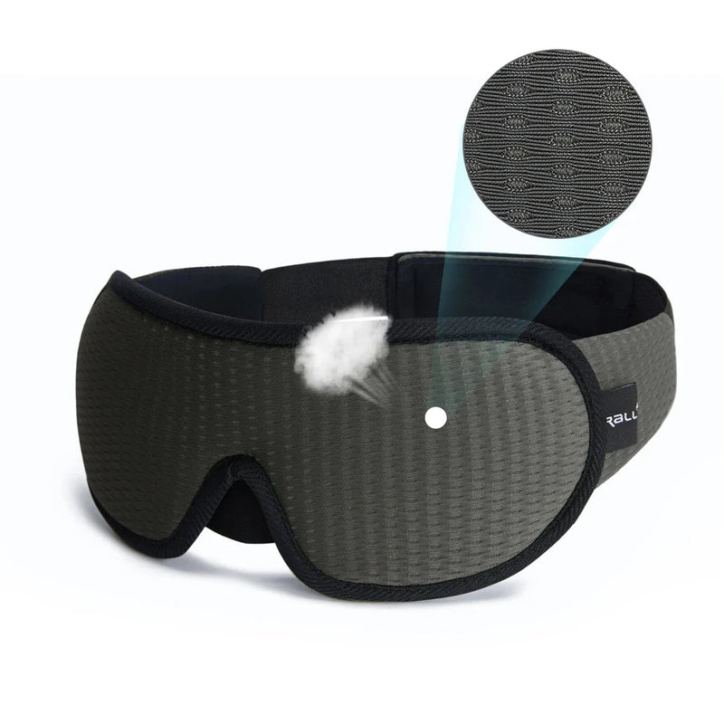 3D Sleeping Mask – Soft Padded Eye Shade with Light Blockout