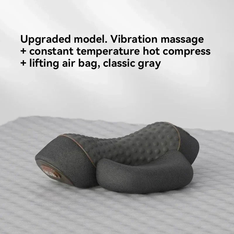 💆‍♂️ Electric Neck Massager Pillow – Heated Cervical Support with Vibration