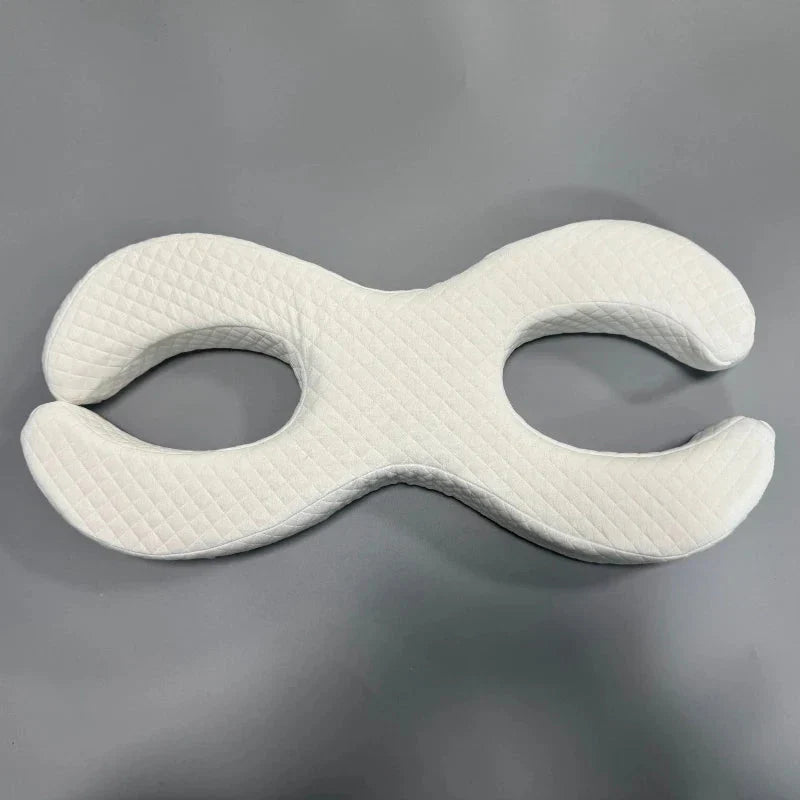 Anti-Wrinkle Side Sleeper Pillow – Soft Face-Free Beauty Pillow