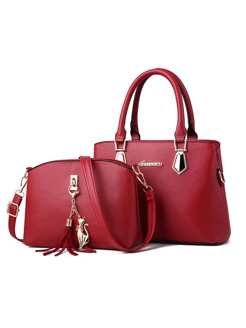 New Fashionable High-End Texture Women's Bag | European & American Style Single Shoulder & Crossbody Handbag (Portable Satchel)
