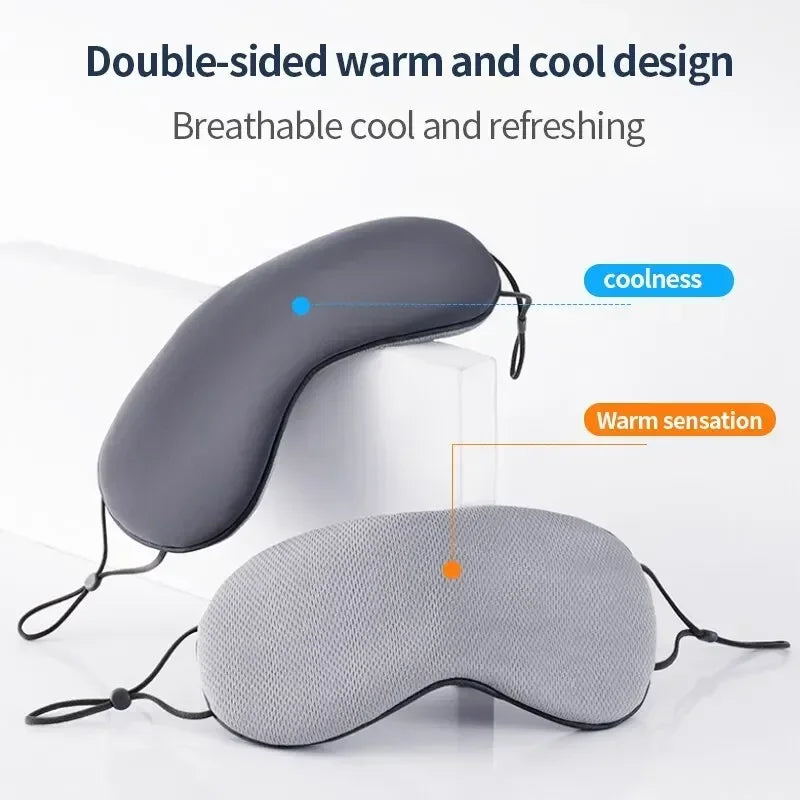 Silk Cotton Padded Eye Mask | Full Cover Light Block