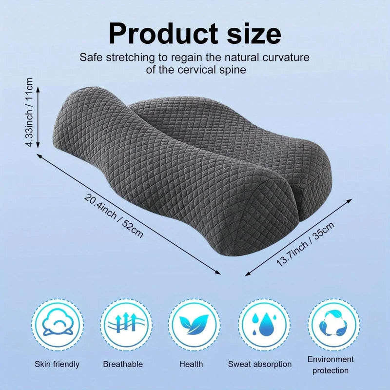 Adjustable Memory Foam Neck Pillow