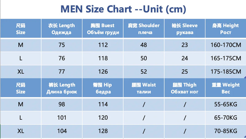 100% Cotton Summer Men Pajamas Japanese style  2 Piece Sleepwear
