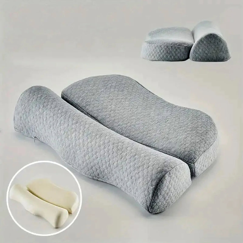 Adjustable Memory Foam Neck Pillow