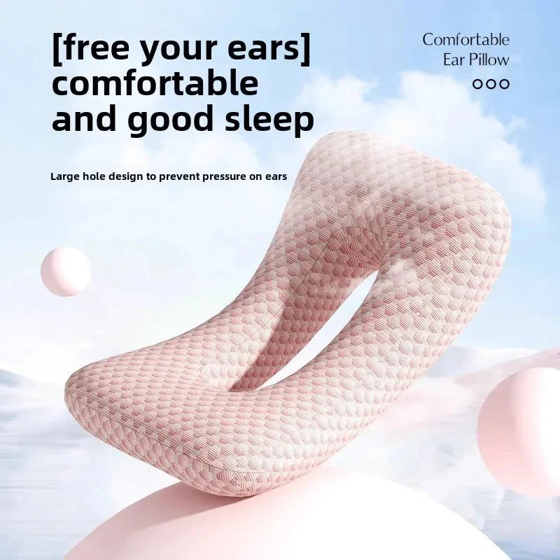 Polyester Cotton Beauty Pillow – Face Care Pillow for Side Sleepers