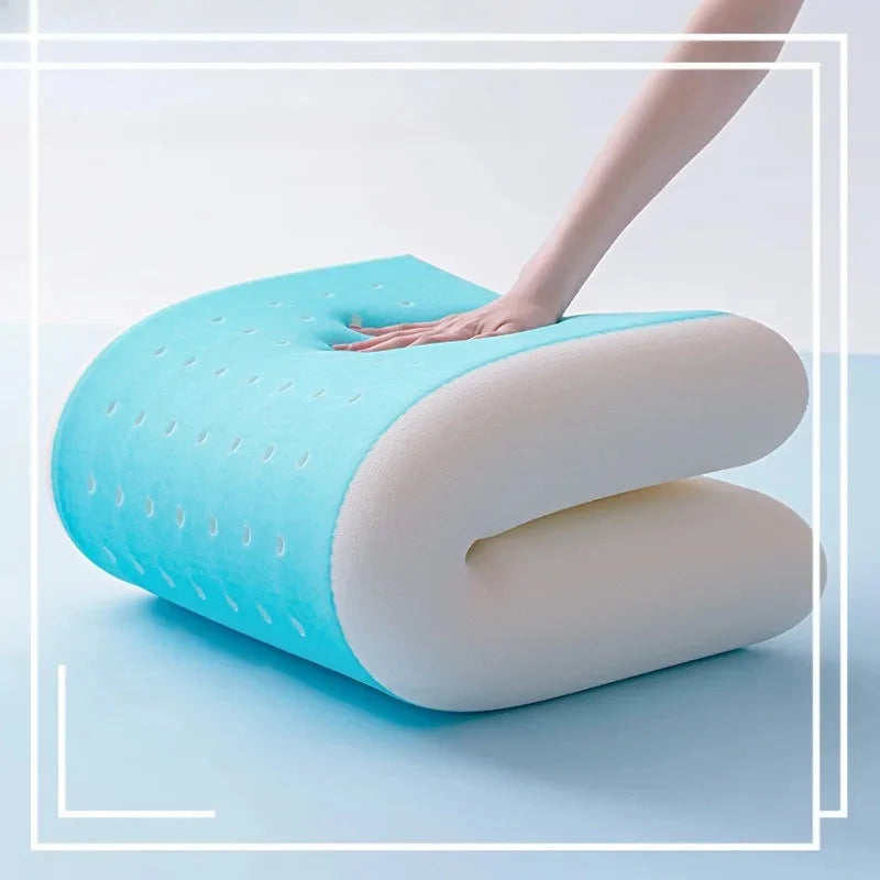Gel Memory Foam Pillow – Cooling Orthopedic Neck Support