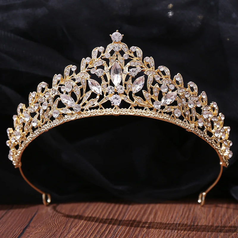 Bridal Luxury Crystal Tiara For Women