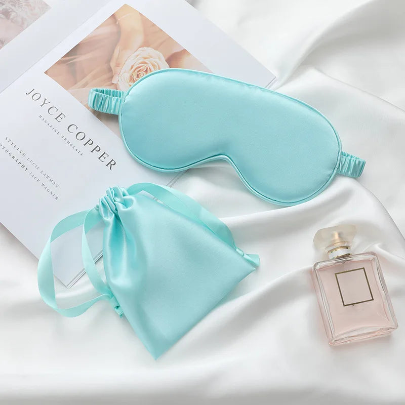 Silk Cotton Padded Eye Mask | Full Cover Light Block
