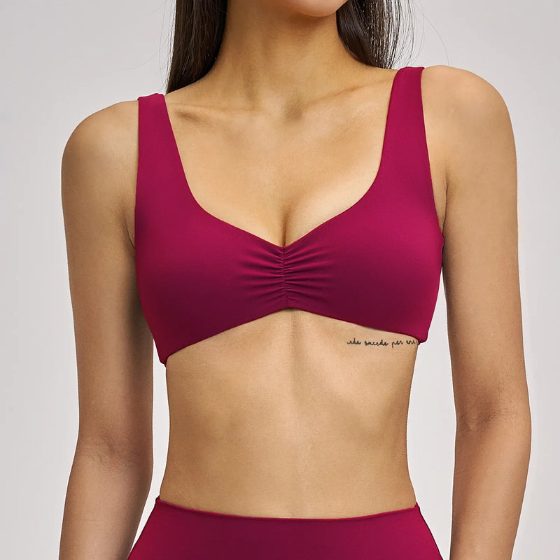 High Impact Sports Bra Push Up Gym Underwear Sexy Women Breathable Yoga Clothes High Quality Fitness Bra Workout Top Female