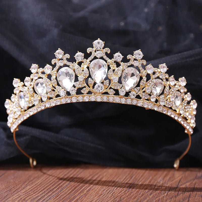 Bridal Luxury Crystal Tiara For Women