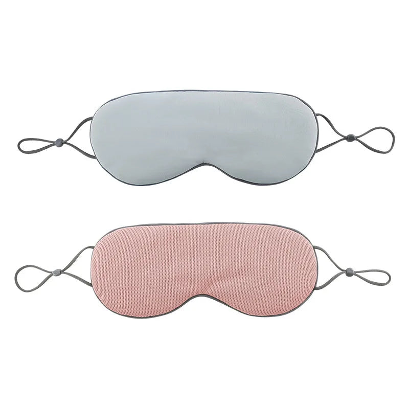 Korean Style Ice Silk Dual-Use Travel Eye Mask