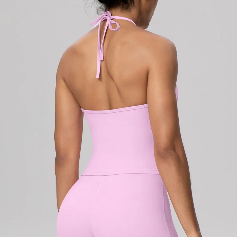 Women Sports Yoga Bra Adjustable Sports Top Women's Fitness Top Sleeveless Open Back Bra Fitness Workout Running Sportswear Vest