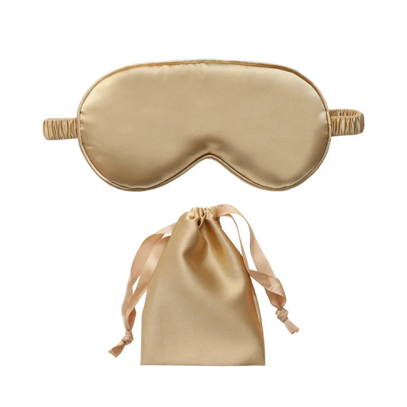 Silk Cotton Padded Eye Mask | Full Cover Light Block