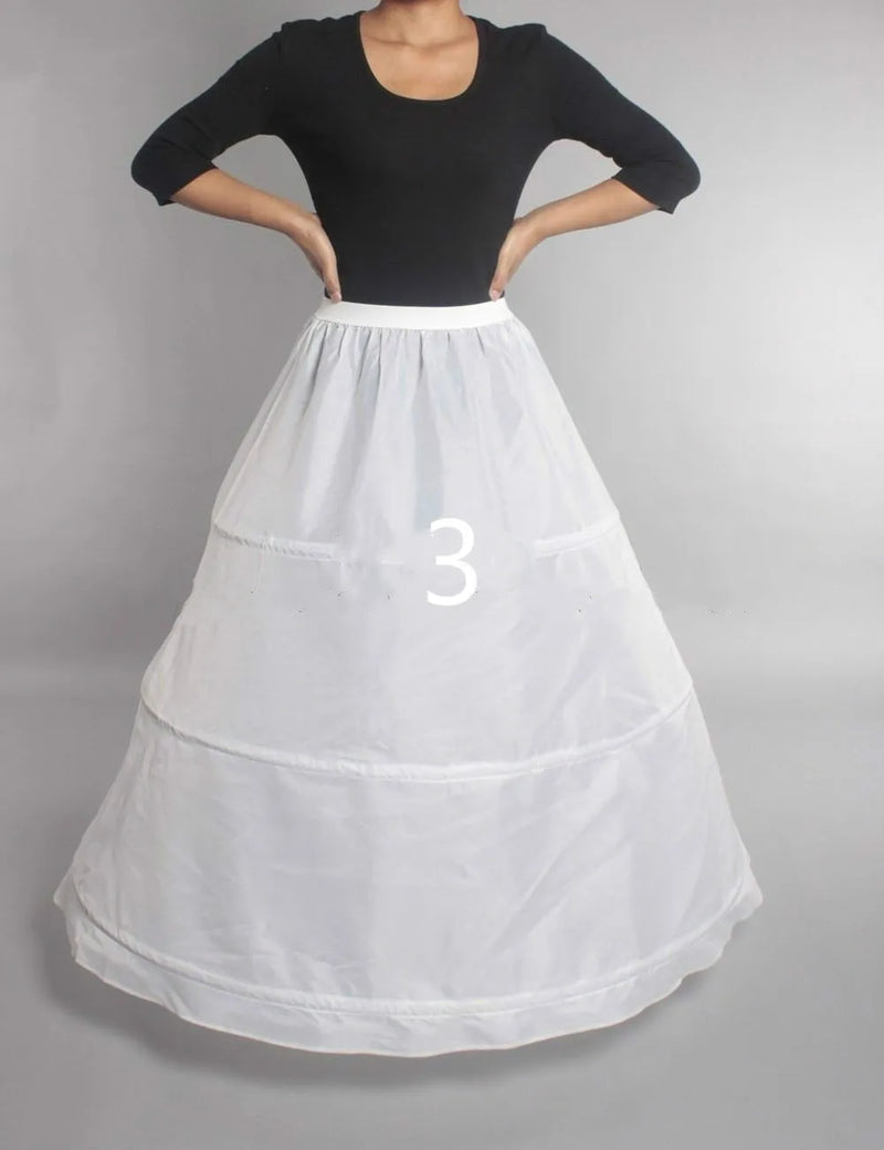 Bridal Wedding Petticoat Underskirt Prom Hoop Crinoline Fancy Skirt Slip 11 Styles Customized