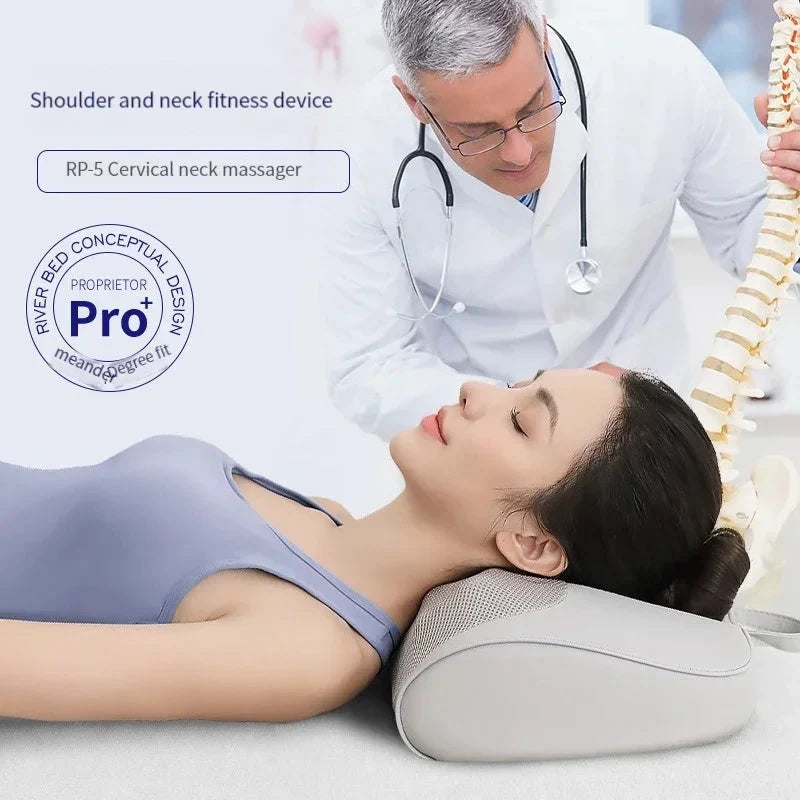 Heated Shiatsu Massage Pillow with Infrared Therapy