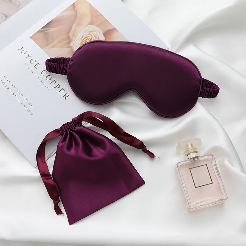 Silk Cotton Padded Eye Mask | Full Cover Light Block