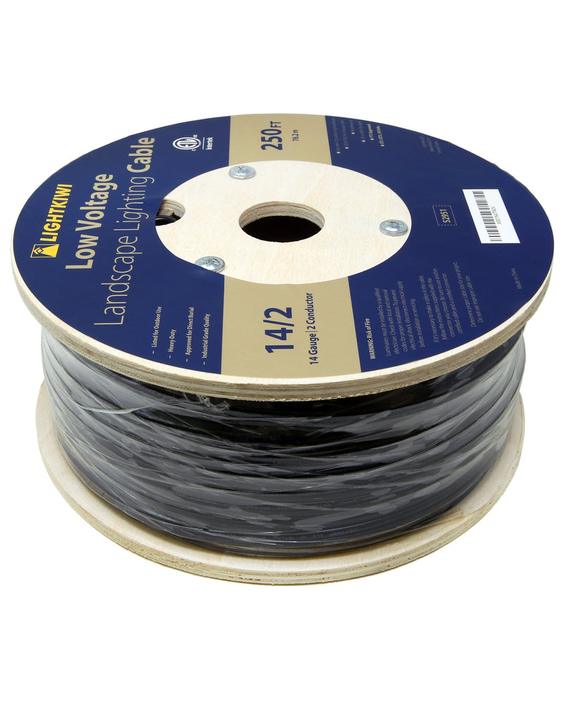 250ft Low Voltage Wire - 14/2 Landscape Lighting Direct Burial