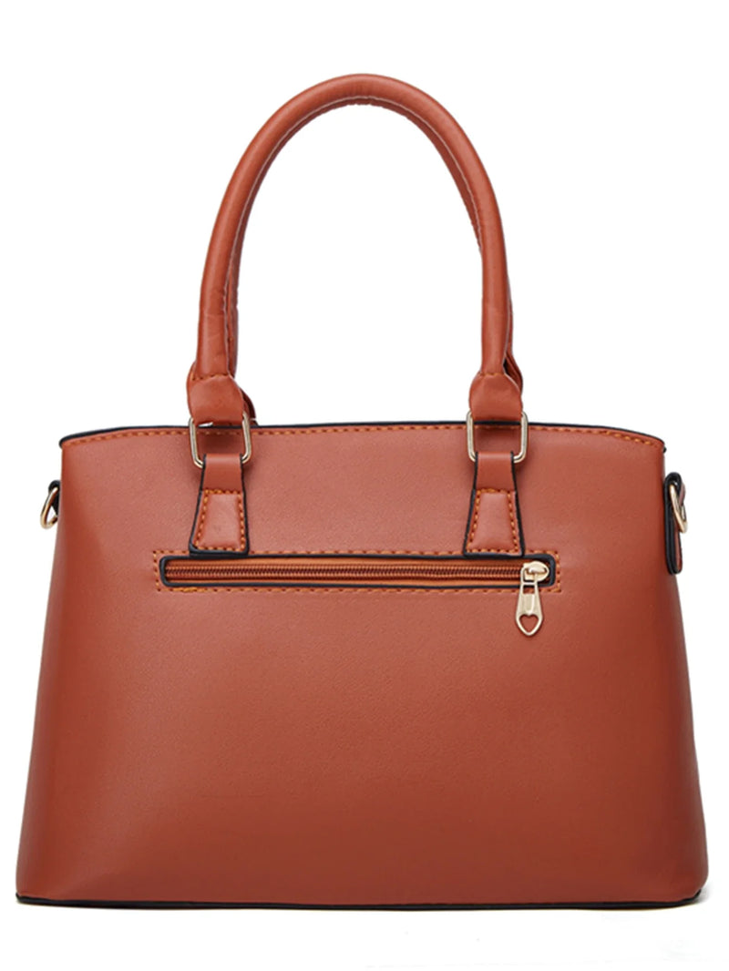 New Fashionable High-End Texture Women's Bag | European & American Style Single Shoulder & Crossbody Handbag (Portable Satchel)