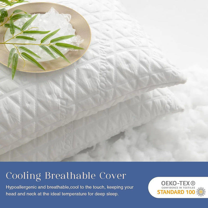 shredded memory foam pillow