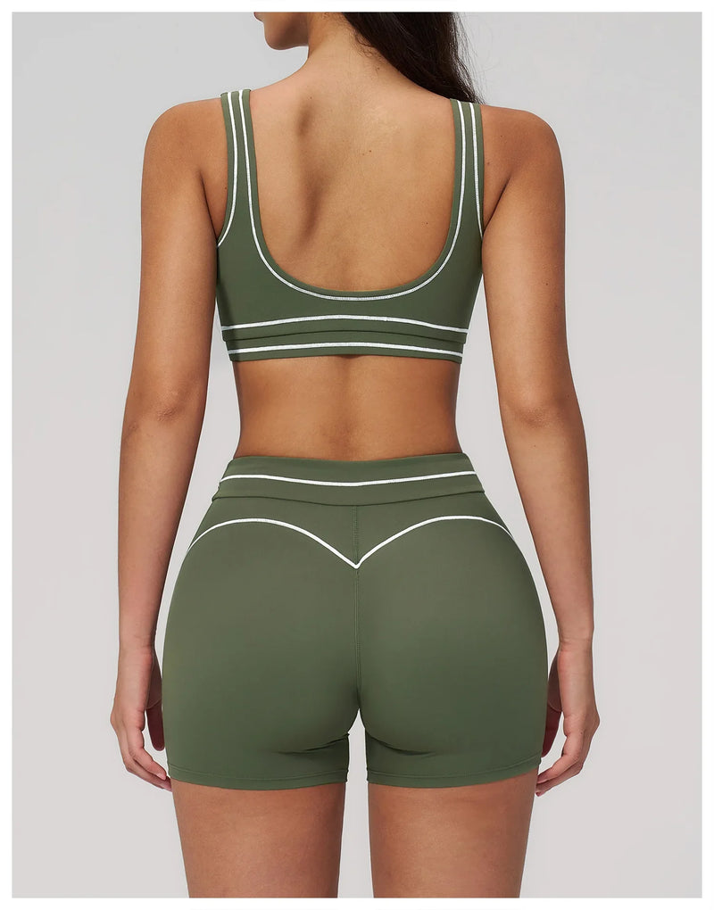 Breathable Sports Bra Women Shockproof Fitness Tops Push Up Gym Crop Top Brassiere Sport Bras Gym Workout Top Summer Yoga Bra