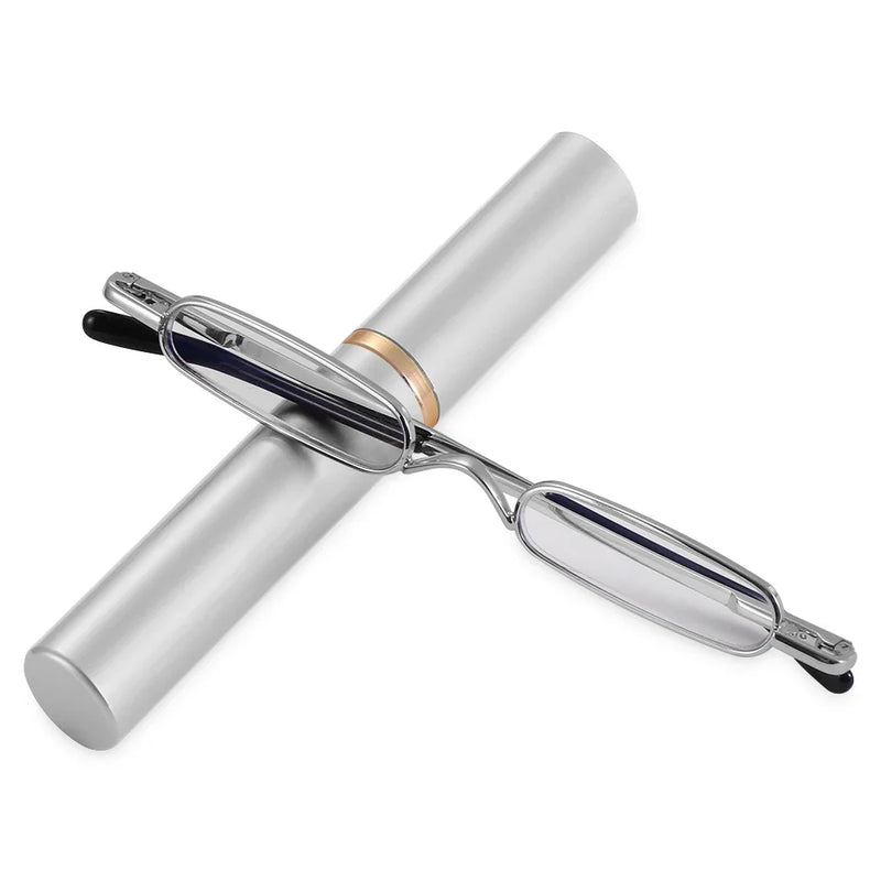 1PC Mini Unisex Small Tube Pen Reading Glasses