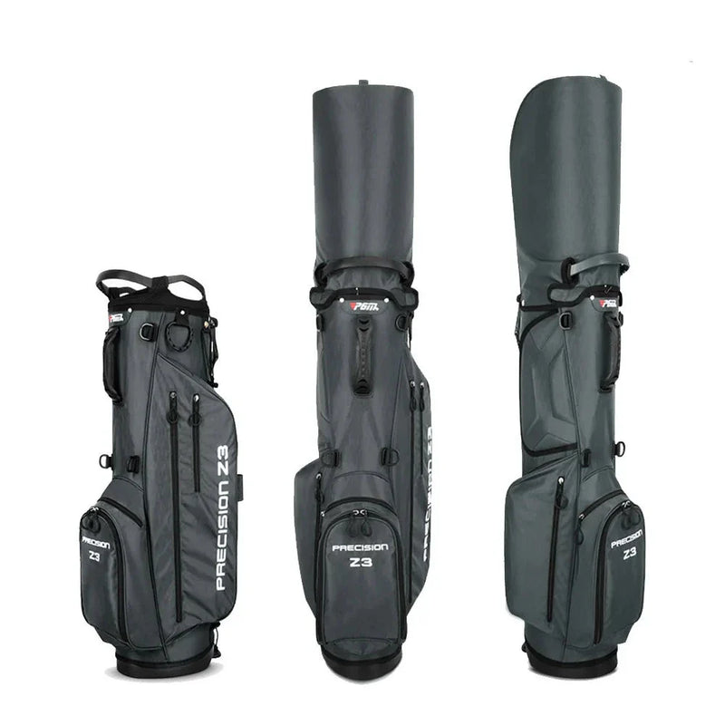 Durable Nylon Golf Bag with Convenient Club Stand